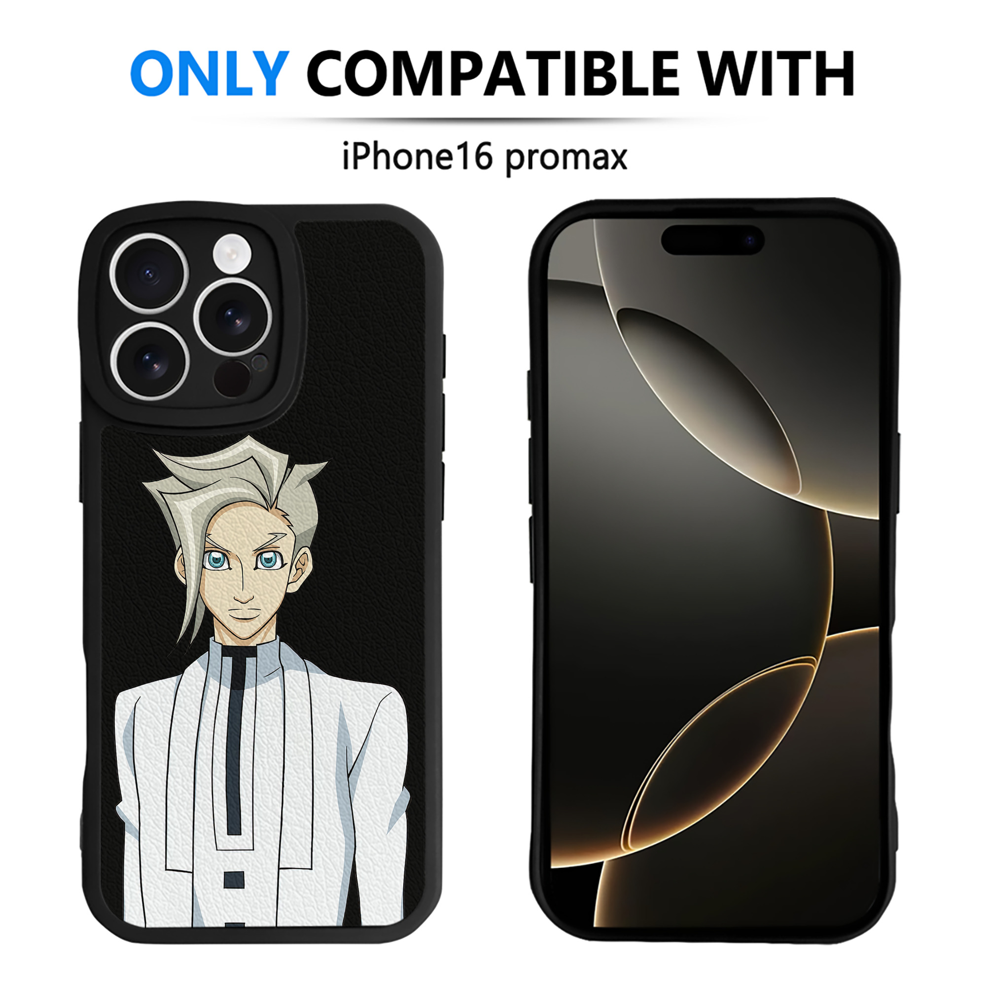遊☆戯☆王 Yu-Gi-Oh! 【iPhone 16シリーズ対応】シリコンスマホケース（レザー調） 材質：シリコン